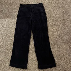 coudory navy pants straight leg